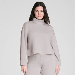 SPANX AirEssentials® turtleneck | French Grey